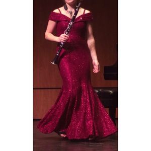 R&M Richards prom dress